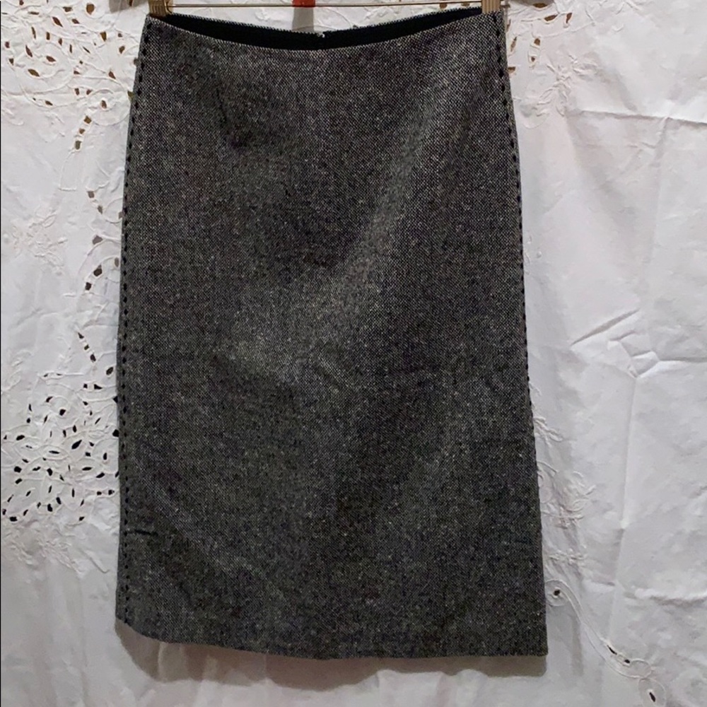 BCBG Maxazria Collection skirt S NWT black white